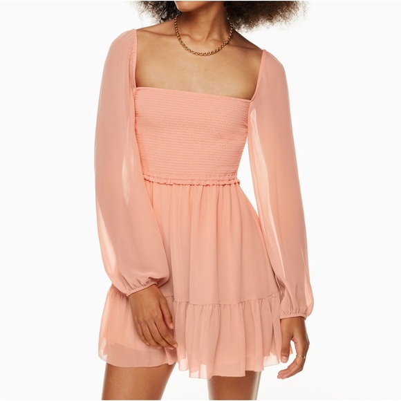 Wilfred ’Tempest’ Mini Dress - Sun Faded Coral - Picture 9 of 10